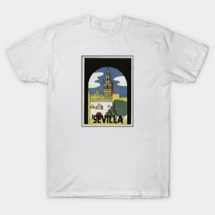 Sevilla Spain | Travel | Andalusia | Vintage | Spanish | Giralda T-Shirt